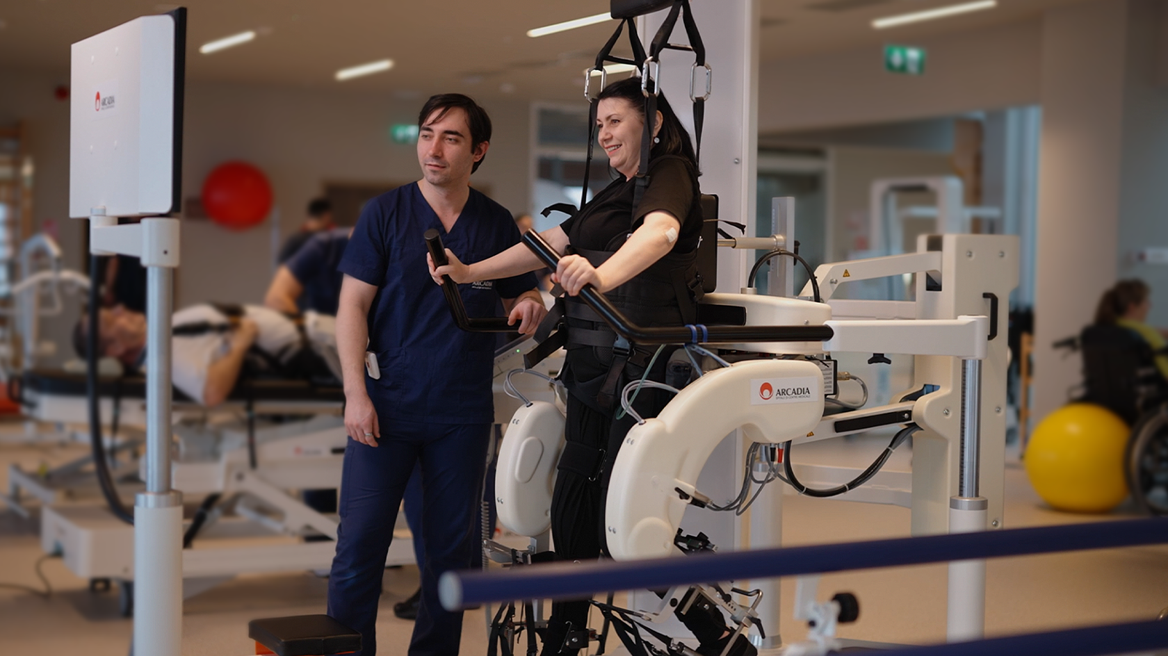 Lucia, recuperare post mielită transversă