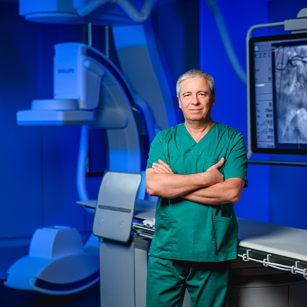 Afectare vasculară cardiacă cu risc de moarte subită, tratată intervențional la Arcadia