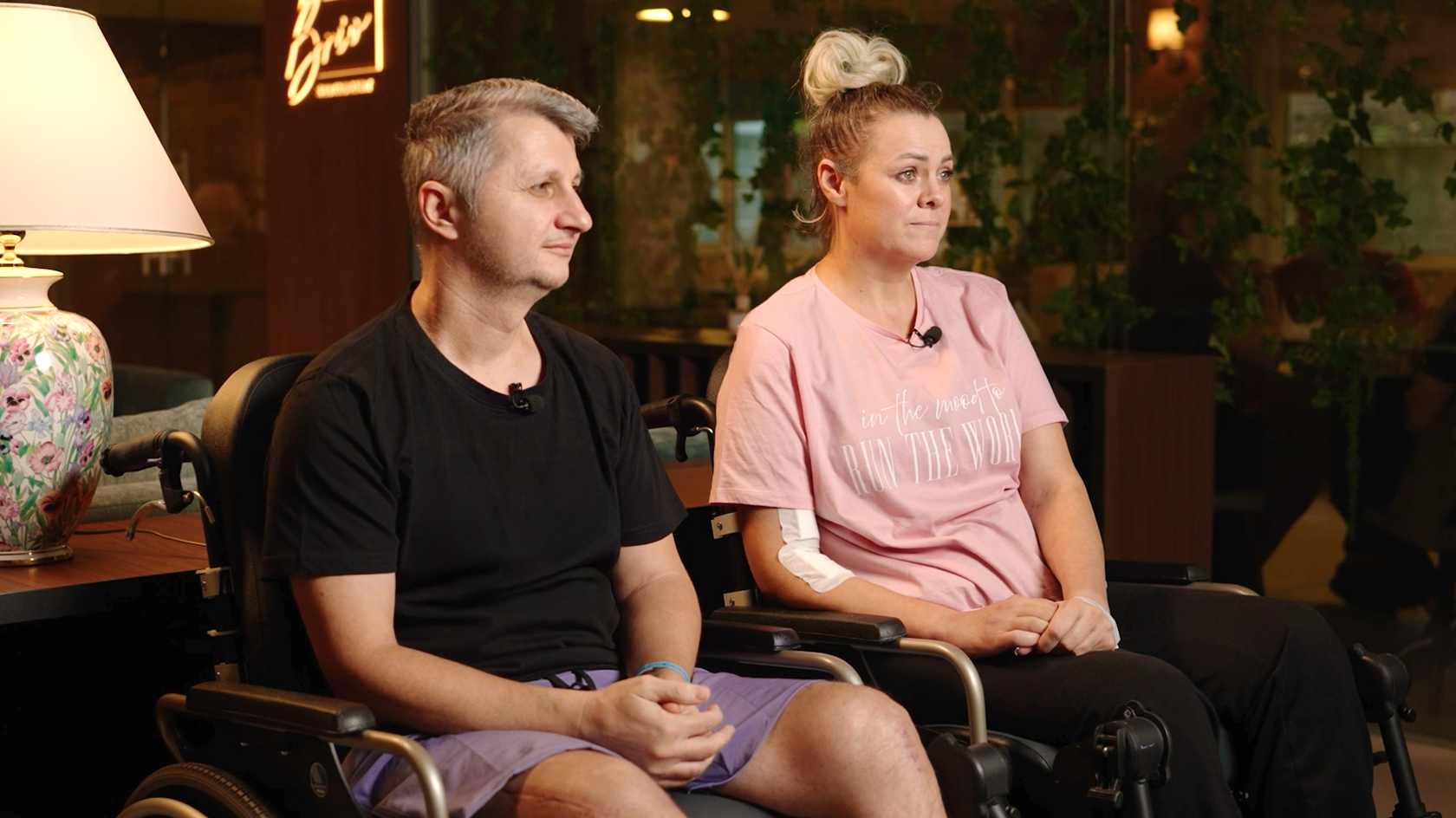 Tatiana și Mihai, recuperare post accident auto