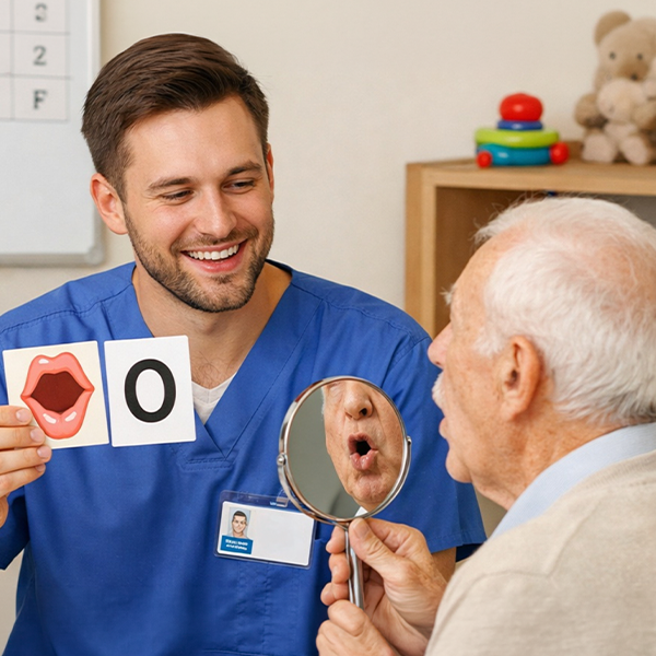 Recuperarea vorbirii după AVC: 7 exerciții logopedice folosite în clinică pentru rezultate vizibile